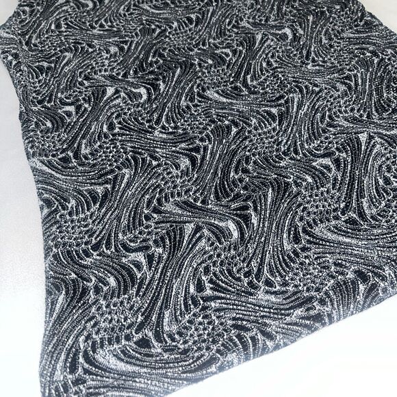 Y2K 90s Sparkle Glitter AGB Byer California Clubbing Stretchy Tank Top Small - Picture 2 of 10